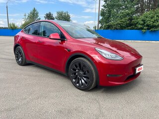 2021 Tesla Model Y Long Range I, красный, 3200000 рублей, вид 5
