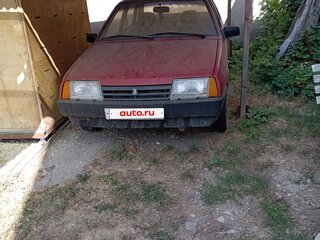 1994 Lada (ВАЗ) 21099, пурпурный, 155000 рублей, вид 1