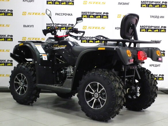 2026 Stels ATV-600YL Леопард, чёрный, 669000 рублей - вид 2