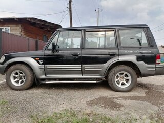 2002 Hyundai Galloper II, чёрный, 750000 рублей, вид 5