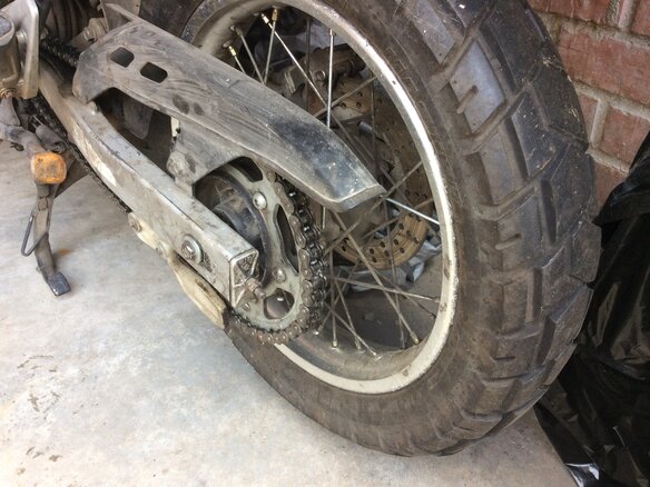 2001 Honda XL650V Transalp, синий - вид 5