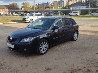 2008 Mazda 3 I (BK) Рестайлинг, чёрный, 428000 рублей, вид 1