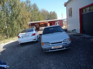 2006 Lada (ВАЗ) 2114, серебристый, 100000 рублей, вид 2