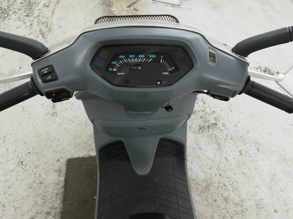 1998 Honda Lead 90, серебристый, 240000 рублей - вид 5