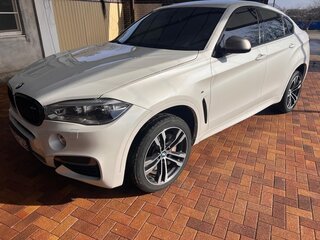 2016 BMW X6 M50d II (F16), белый, 4100000 рублей, вид 2