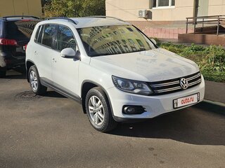 2014 Volkswagen Tiguan I Рестайлинг, белый, 1400000 рублей, вид 2