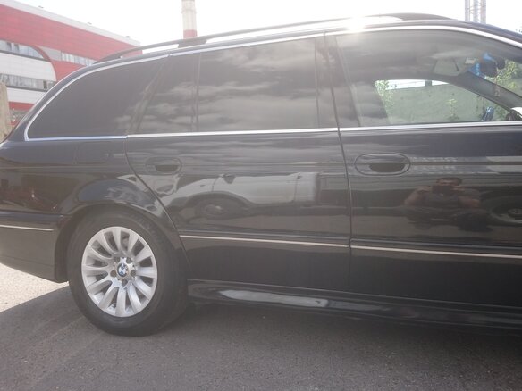 2003 BMW 5 серии 530d IV (E39) Рестайлинг, чёрный - вид 17