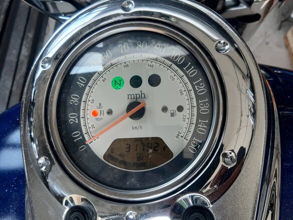 2004 Kawasaki VN2000 Vulcan, синий, 670000 рублей - вид 8