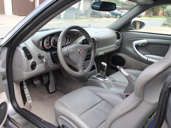 2003 Porsche 911 Turbo V (996) Рестайлинг, серебристый - вид 16