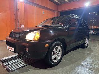 2002 Hyundai Santa Fe I, чёрный, 950000 рублей, вид 1