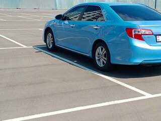 2012 Toyota Camry US Market VII (XV50), голубой, 1150000 рублей, вид 3