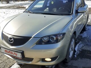 2004 Mazda 3 I (BK), золотистый, 530000 рублей, вид 2