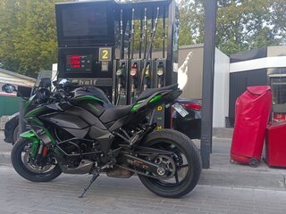 2021 Kawasaki Ninja 1000 SX, зелёный, 1450000 рублей, вид 2