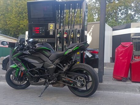 2021 Kawasaki Ninja 1000 SX, зелёный, 1450000 рублей, вид 2