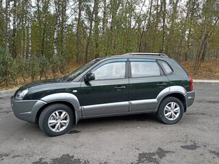 2008 Hyundai Tucson I, зелёный, 1300000 рублей, вид 5