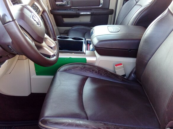 2013 Dodge RAM IV (DS/DJ), чёрный - вид 2