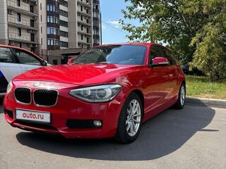 2012 BMW 1 серии 116i II (F20/F21), красный, 1350000 рублей, вид 1