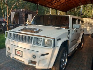 2005 Hummer H2 I, белый, 2600000 рублей, вид 3