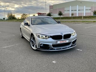 2017 BMW 4 серии 430i xDrive F32/F33/F36 Рестайлинг, серебристый, 2430000 рублей, вид 4