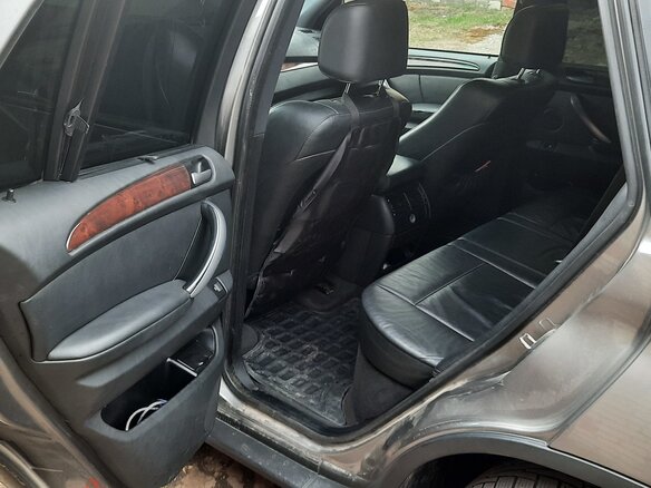 2005 BMW X5 3.0i I (E53) Рестайлинг, серый - вид 8