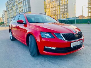 2019 Skoda Octavia III (A7) Рестайлинг, красный, 1950000 рублей, вид 2
