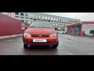 2005 Lada (ВАЗ) Kalina I, красный, 160000 рублей, вид 5