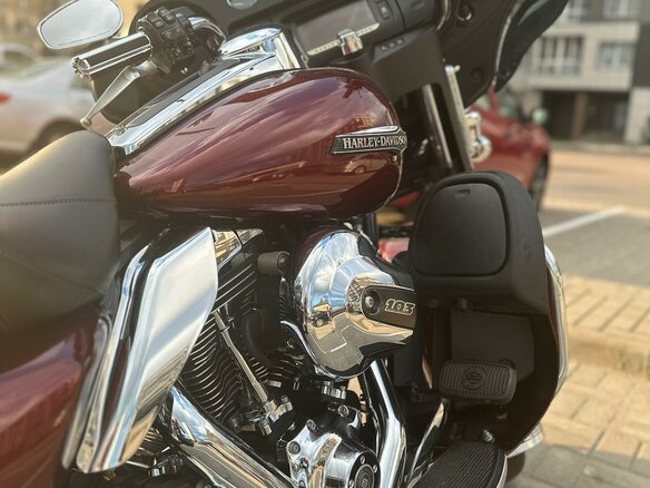2015 Harley-Davidson Electra Glide, красный, 1180177 рублей - вид 9