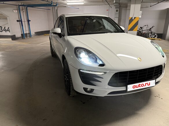 2018 Porsche Macan I, белый, 4150000 рублей - вид 3