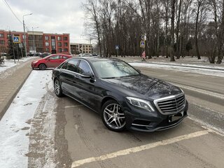 2015 Mercedes-Benz S-Класс 500 Long VI (W222, C217), чёрный, 3650000 рублей, вид 2