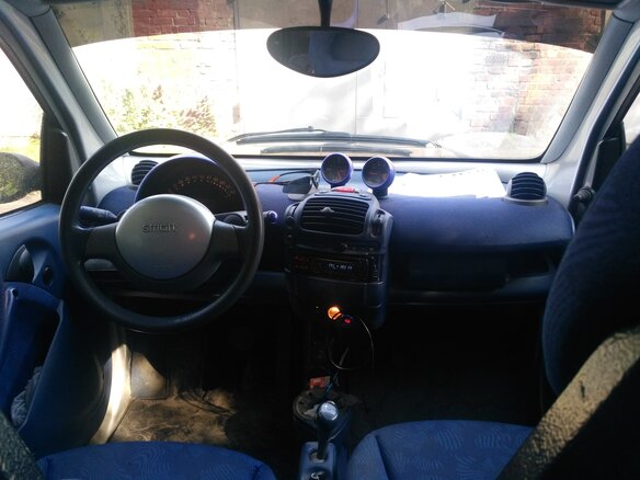2000 Smart Fortwo City-Coupe I, чёрный, 507000 рублей - вид 8