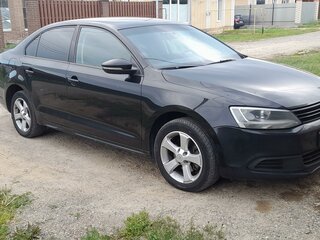 2014 Volkswagen Jetta VI, чёрный, 650000 рублей, вид 3