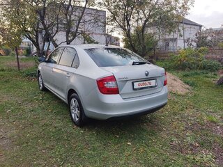 2015 Skoda Rapid I, серый, 809063 рублей, вид 4