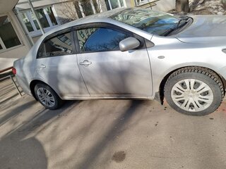 2008 Toyota Corolla AMT X (E140, E150), серебристый, 820000 рублей, вид 3