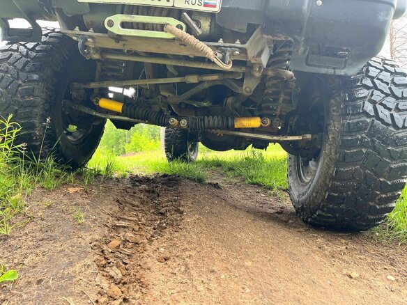 1997 Jeep Cherokee II (XJ) Рестайлинг, зелёный - вид 17