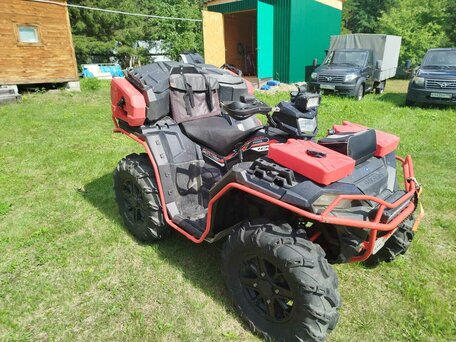2017 Polaris Sportsman 1000, чёрный, 950000 рублей, вид 2