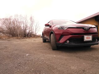 2017 Toyota C-HR I, пурпурный, 2350000 рублей, вид 4