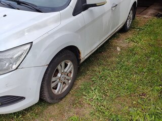2010 Ford Focus II Рестайлинг, белый, 430000 рублей, вид 4