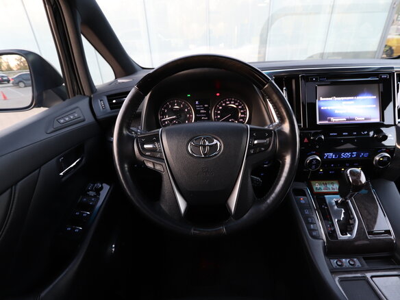 2019 Toyota Alphard III Рестайлинг, чёрный, 5400000 рублей - вид 15