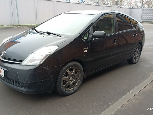 2007 Toyota Prius II Рестайлинг (XW20), чёрный, 750000 рублей - вид 7