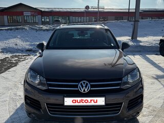 2011 Volkswagen Touareg II, коричневый, 1750000 рублей, вид 3