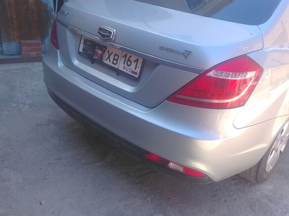 2016 Geely Emgrand EC7, серебристый - вид 4