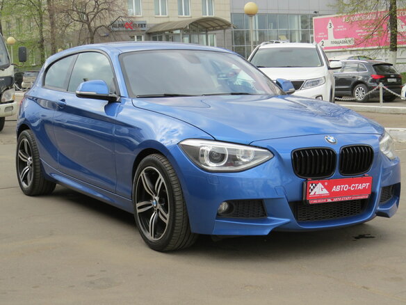 2012 BMW 1 серии 118i II (F20/F21), синий - вид 1