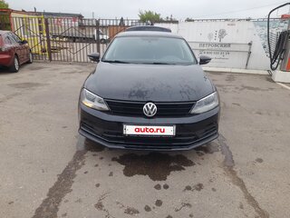 2015 Volkswagen Jetta VI Рестайлинг, чёрный, 870000 рублей, вид 1