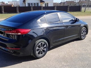 2016 Hyundai Elantra VI (AD), чёрный, 1248101 рублей, вид 4