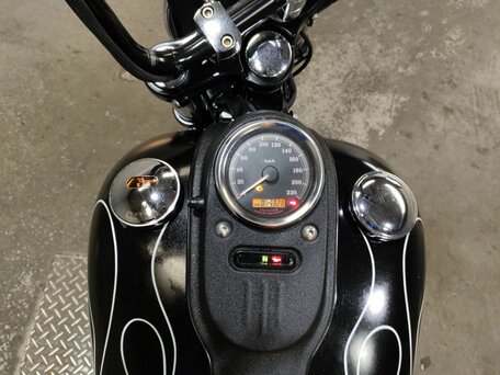 2006 Harley-Davidson Street Bob, чёрный, 799000 рублей, вид 3