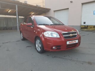 2007 Chevrolet Aveo I Рестайлинг, красный, 370000 рублей, вид 2