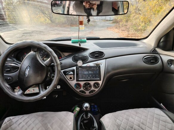 2004 Ford Focus I Рестайлинг, голубой, 320000 рублей - вид 10