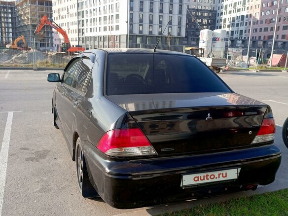 2000 Mitsubishi Lancer Cedia IX, чёрный, 420000 рублей - вид 6