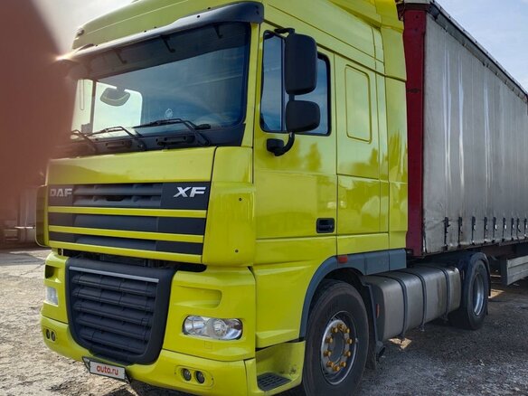 2011 DAF XF 105, жёлтый, 4440000 рублей