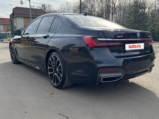 2019 BMW 7 серии 740d xDrive VI (G11/G12) Рестайлинг, чёрный, 5490000 рублей, вид 2